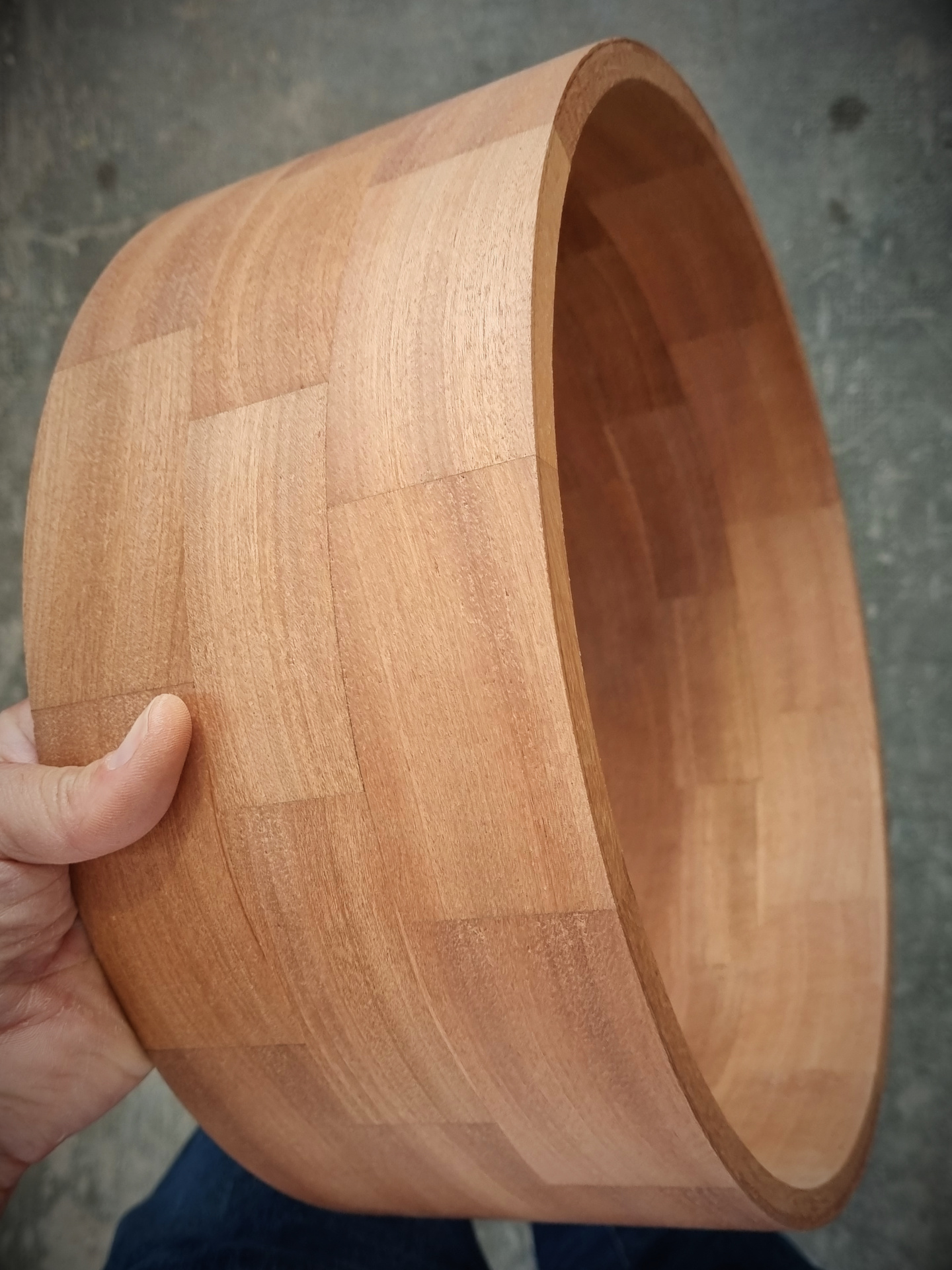 mahogany segmented shell